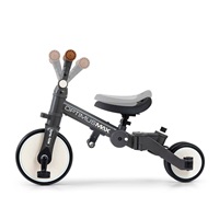 Milly Mally Optimus Max 5in1 tricycle with guide bar dark grey
