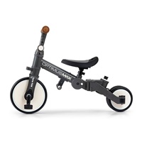 Milly Mally Optimus Max 5in1 tricycle with guide bar dark grey