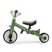 Milly Mally Optimus Max 5in1 tricycle with guide bar green