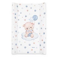Baby Mix Bear changing mat with stiffener, 47x70cm blue