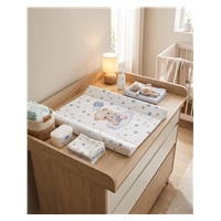 Baby Mix Bear changing mat with stiffener, 47x70cm blue