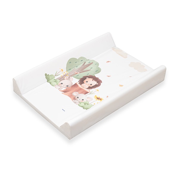 Baby Mix Forest animals changing mat with stiffener, 47x70 cm