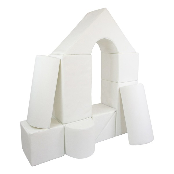 Foam Blocks – Giant Building Set 11 pcs white