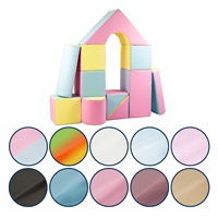 Foam Blocks – Giant Building Set 11 pcs white-pink