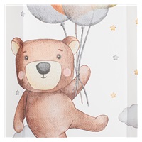 Baby Mix Bear changing mat with stiffener, 47x70 cm