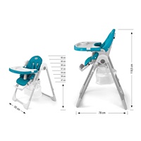 Milly Mally Bueno Ocean highchair (packaging damaged)
