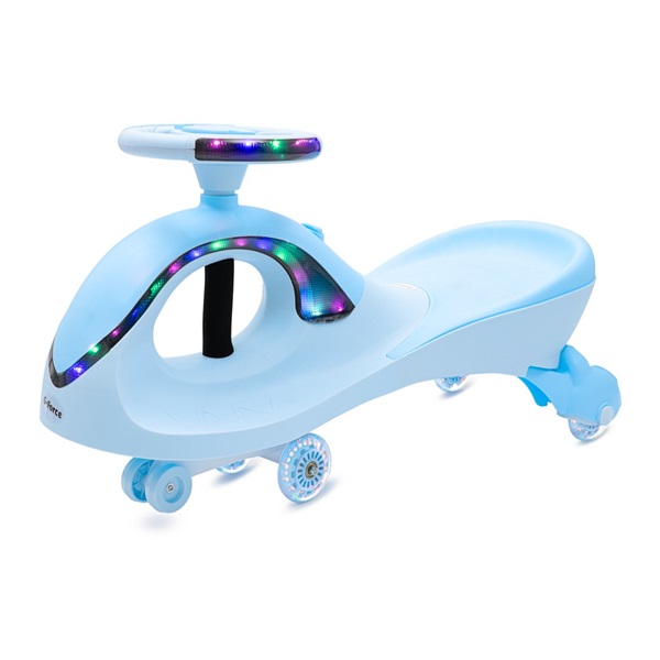 Gravity Swing car ride-on for children with LED Baby Mix G-Force blue (Like new)