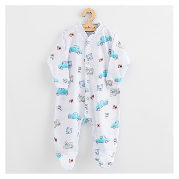 New Baby Classic II baby jumpsuit cars