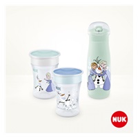 NUK Mini-Me Flip 2-in-1 Baby Bottle Frozen  450 ml pink 12+m