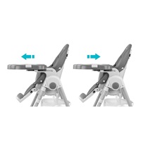 Milly Mally Bueno dining chair grey(damaged packaging)