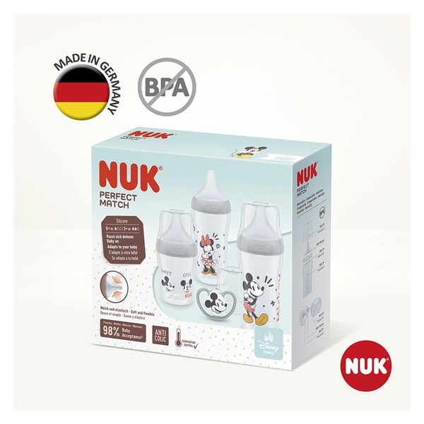 NUK Perfect Match Disney Mickey Mouse Set