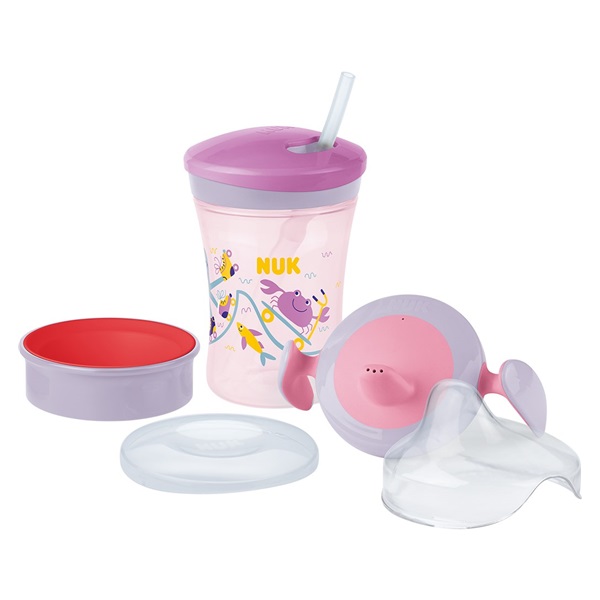 Baby cup NUK LEARN TO DRINK SET girl