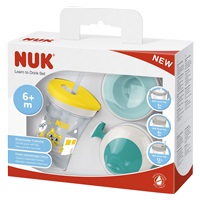 Baby cup NUK LEARN TO DRINK SET uni