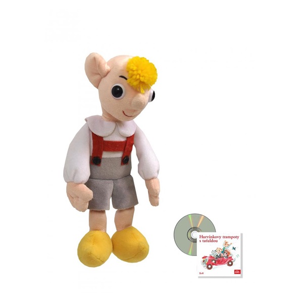 Plush toy Hurvínek, 25 cm + CD