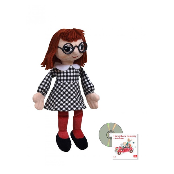 Plush toy Mánička, 25 cm + CD
