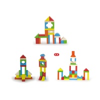 Wooden blocks for kids Viga 80 pieces