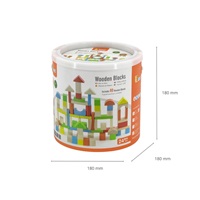 Wooden blocks for kids Viga 80 pieces
