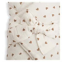 Muslin Lace-up Wrap New Baby little heart