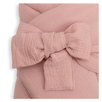 Muslin Lace-up Wrap New Baby old pink