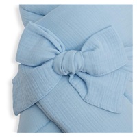 Muslin Lace-up Wrap New Baby blue
