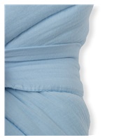 Muslin Lace-up Wrap New Baby blue