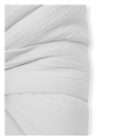Muslin Lace-up Wrap New Baby white