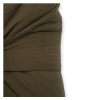 Muslin Lace-up Wrap New Baby olive