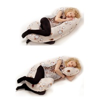 Universal nursing pillow in the shape of C New Baby cappuccino 285 x16