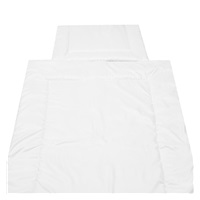 New Baby luxury microfiber fillings pillow and duvet 100/135 white
