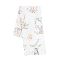 Flannel nappy with print New Baby ZOO