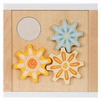 Wooden multifunctional cube Ocean Montessori Baby Mix