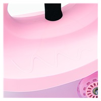 Gravity-powered ride-on for kids with LED Baby Mix G-Force baby pink (Damaged package)