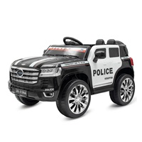 Children's electric car Baby Mix Police 4x4 black (Damaged package)