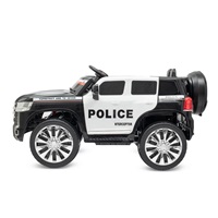 Children‘s electric car Baby Mix Police 4x4 black (Damaged package)