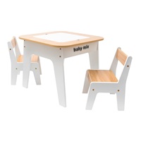 Children's table and chair Baby Mix Leaf Natural