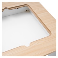 Children‘s table and chair Baby Mix Leaf Natural