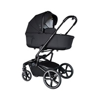 Combined Baby Stroller with large wheels 2 in 1 X-lander Cruiser 2.0 Cool Black