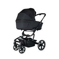 Combined Baby Stroller with large wheels 2 in 1 X-lander Cruiser 2.0 Cool Black