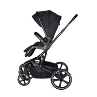 Combined Baby Stroller with large wheels 2 in 1 X-lander Cruiser 2.0 Cool Black