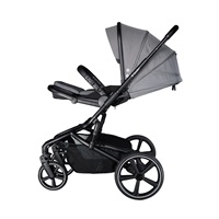 Combined Baby Stroller with large wheels 2 in 1 X-lander Cruiser 2.0 Cool Grey