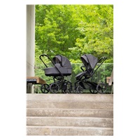 Combined Baby Stroller with large wheels 2 in 1 X-lander Cruiser 2.0 Cool Grey