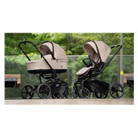 Combined Baby Stroller with large wheels 2 in 1 X-lander Cruiser 2.0 Cool Beige