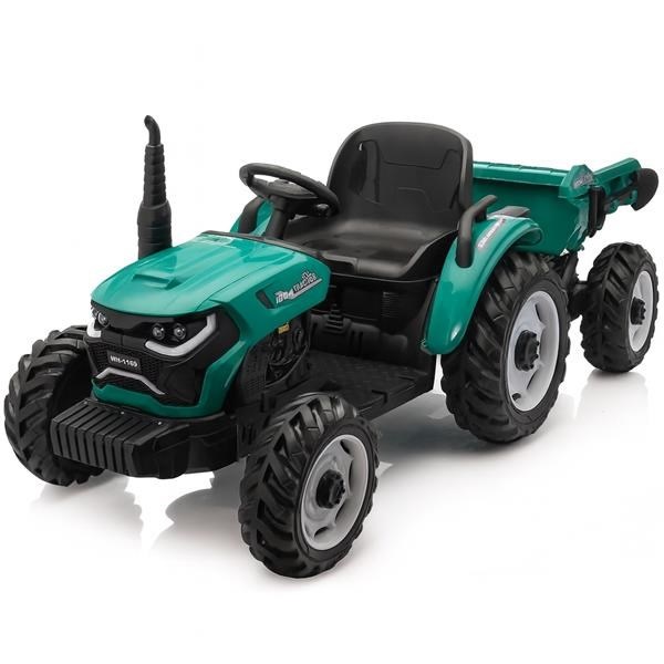 HUGE Baby Mix Electric Ride-On Tractor for Kids Green