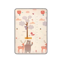 Double-sided foam pad Milly Mally Kinder Animals 178x120 cm