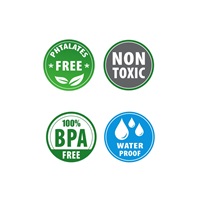 Double-sided foam pad Milly Mally Kinder  Digits and Elephant  178x120 cm