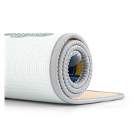 Double-sided foam pad Milly Mally Kinder City 178x120 cm