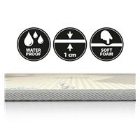 Double-sided foam pad Milly Mally Kinder City 178x120 cm