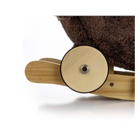 Rocking dog with melody and wheels Milly Mally Polly Plus Brown Dog