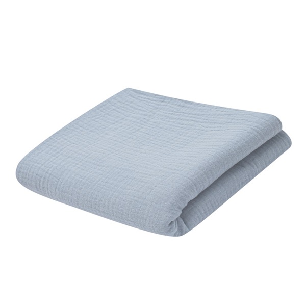 Baby muslin blanket New Baby 70x100 cm grey