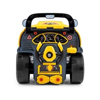 Realistic model of the front of the car with an opening hood Milly Mally N-GINE yellow